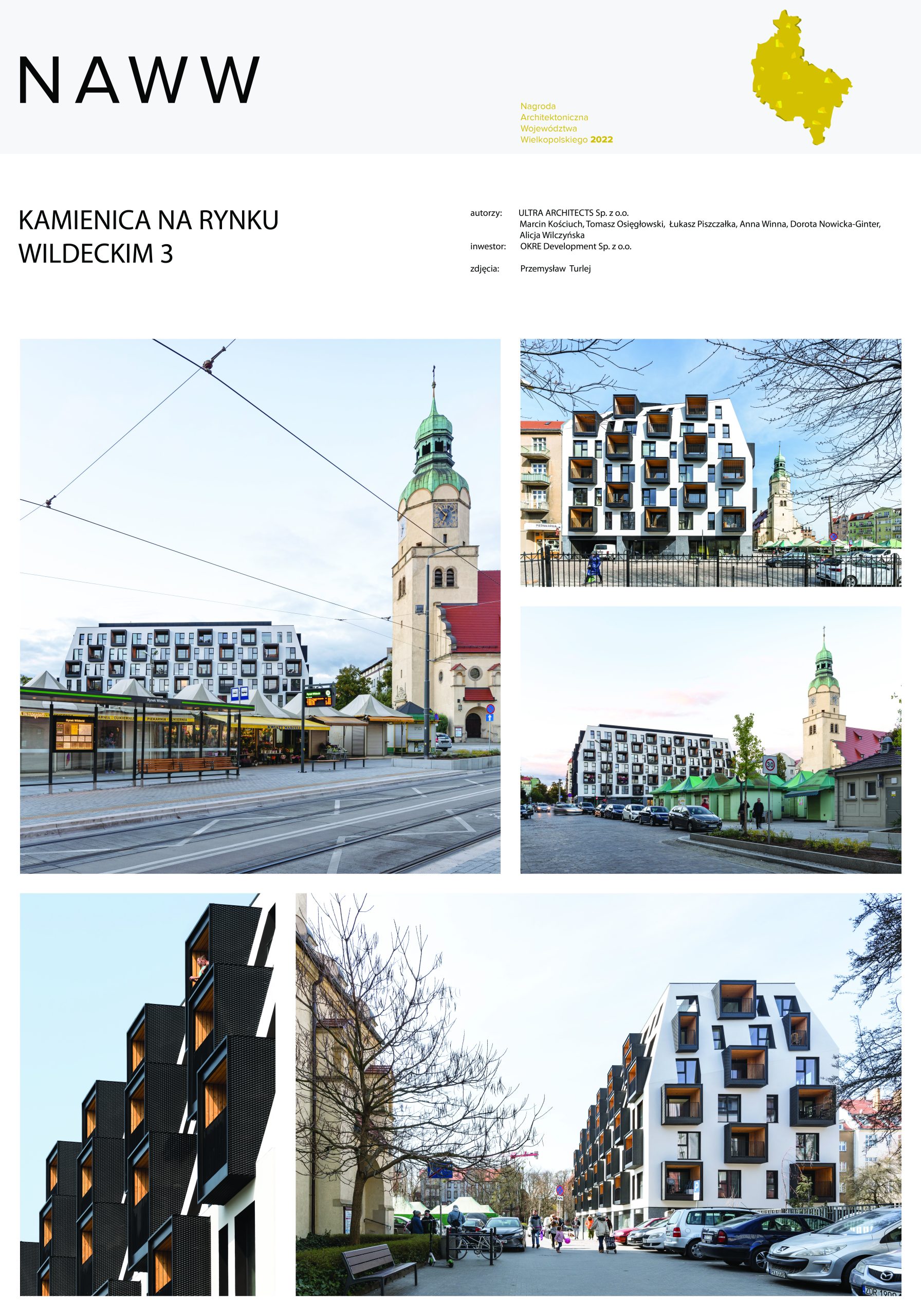Nagroda NAWW 2022 Ultra Architects – kategoria budynek mieszkalny wielorodzinny