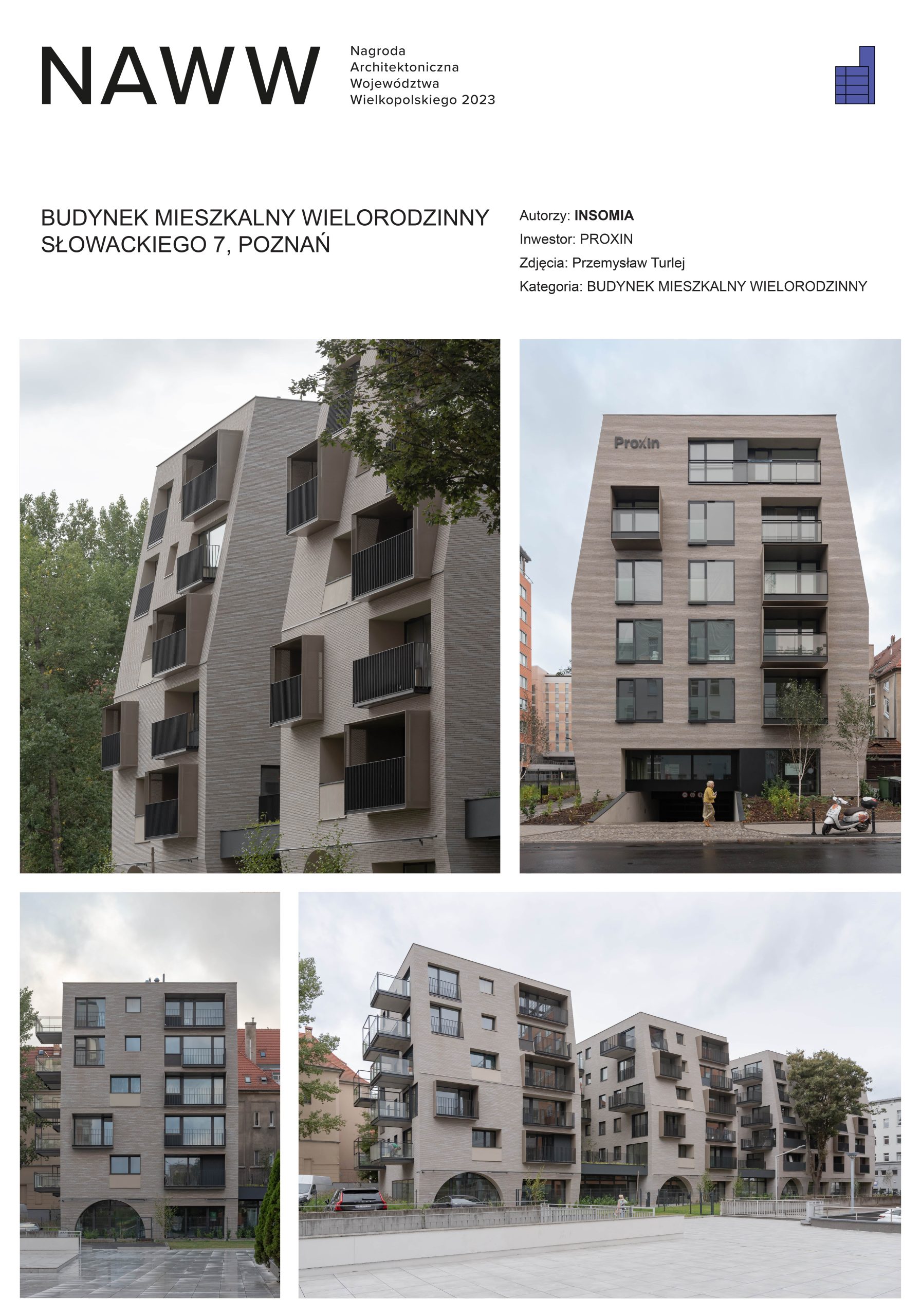 Budynek mieszkalny wielorodzinny z funkcją usługową na parterze